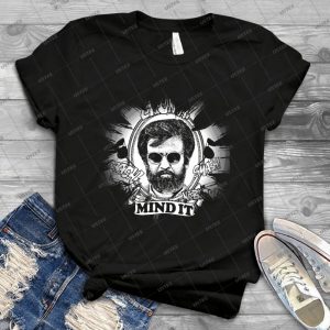 Rajinikanth - Mind It 90 - Vintage Men's Shirt Tshirt For Women Classic Handmade Shirt Retro Graphic Tee