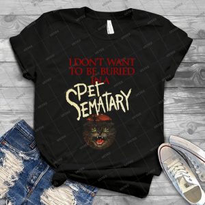 Ramones-Pet Sematary - Vintage Men's Shirt Tshirt For Women Classic Handmade Shirt Retro Graphic Tee