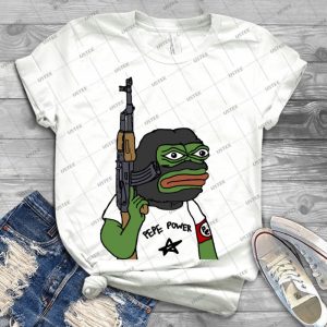 Rare Pepe Frog Pepe Power - Best Unisex Trending Handmade T-shirt Gift Idea For Men T-shirt For Woman