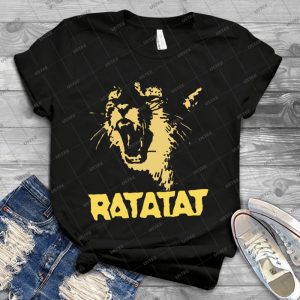 Ratatat 3 43 - Vintage Men's Shirt Tshirt For Women Classic Handmade Shirt Retro Graphic Tee