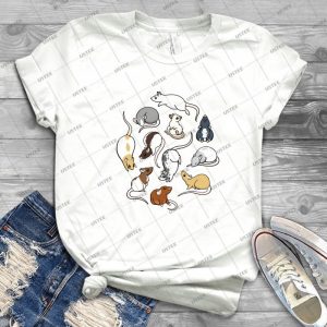 Rats T Shirt - Gift Idea Shirt For Men Tee For Women Classic Retro Vintage Graphic T-Shirt