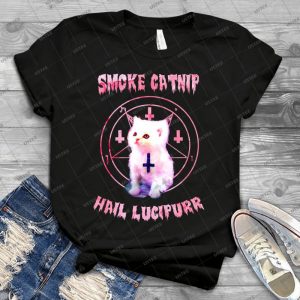 Rauchen Catnip Hag Lucipurr - Gift Idea Shirt For Men Tee For Women Classic Retro Vintage Graphic T-Shirt
