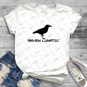Raven Lunatic 11 - Gift Idea Shirt For Men Tee For Women Classic Retro Vintage Graphic T-Shirt