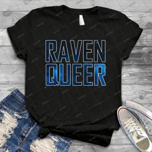 Ravenqueer - Gift Idea Shirt For Men Tee For Women Classic Retro Vintage Graphic T-Shirt