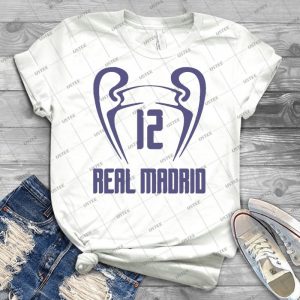 Real Madrid 10 - Trending Shirt For Women Vintage Retro Tee For Men Kid's T-Shirt Handmade Shirt