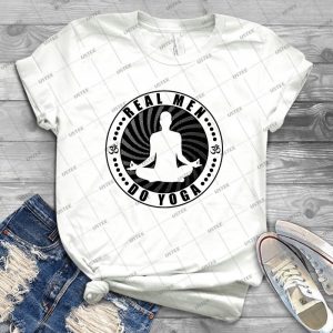 Real Men Do Yoga T-Shirt Design- 46 - Trending Shirt For Women Vintage Retro Tee For Men Kid's T-Shirt Handmade Shirt
