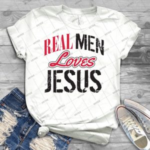 Real Men Love Jesus 47 - Trending Shirt For Women Vintage Retro Tee For Men Kid's T-Shirt Handmade Shirt