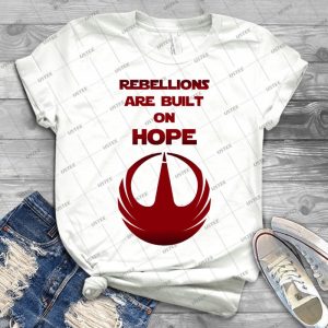 Rebellions Are Built On Hope - Gift Idea Shirt For Men Tee For Women Classic Retro Vintage Graphic T-Shirt