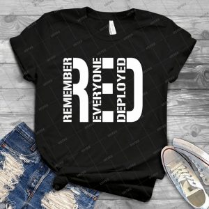 Red-Red On Fridays - Vintage Men's Shirt Tshirt For Women Classic Handmade Shirt Retro Graphic Tee