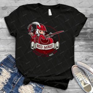 Red Mage 10 - Trending Shirt For Women Vintage Retro Tee For Men Kid's T-Shirt Handmade Shirt