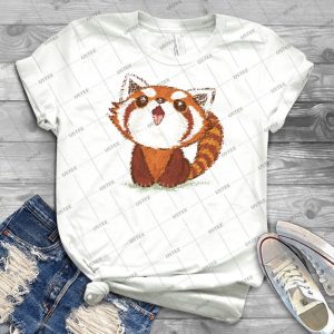 Red Panda Happy 8 - Best Unisex Trending Handmade T-shirt Gift Idea For Men T-shirt For Woman