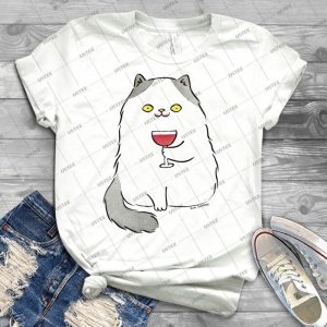 Red Wine Moustache 75 - Trending Shirt For Women Vintage Retro Tee For Men Kid's T-Shirt Handmade Shirt