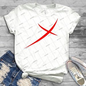 Red X T Shirt 81 - Best Unisex Trending Handmade T-shirt Gift Idea For Men T-shirt For Woman
