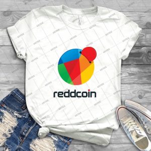 Reddcoin - Vintage Men's Shirt Tshirt For Women Classic Handmade Shirt Retro Graphic Tee