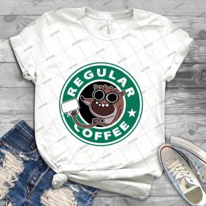 Regular Rigby Coffee - Best Unisex Trending Handmade T-shirt Gift Idea For Men T-shirt For Woman