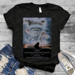 Remembering Private Harambe 73 - Vintage Men's Shirt Tshirt For Women Classic Handmade Shirt Retro Graphic Tee