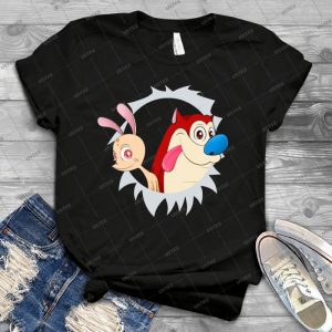 Ren  Stimpy - Trending Shirt For Women Vintage Retro Tee For Men Kid's T-Shirt Handmade Shirt
