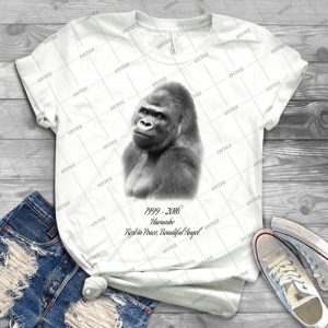 Rest In Peace Harambe - Trending Shirt For Women Vintage Retro Tee For Men Kid's T-Shirt Handmade Shirt