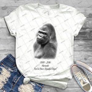 Rest In Peace, Harambe - Best Unisex Trending Handmade T-shirt Gift Idea For Men T-shirt For Woman
