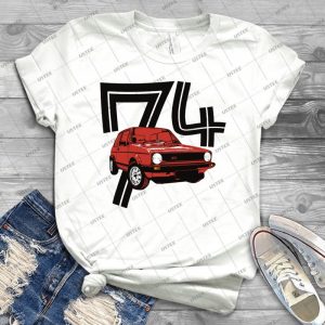 Retro 1970 S Gti Hatchback Car T-Shirt - Gift Idea Shirt For Men Tee For Women Classic Retro Vintage Graphic T-Shirt