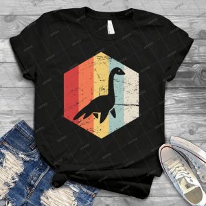 Retro 70s Loch Ness Monster Icon 52 - Trending Shirt For Women Vintage Retro Tee For Men Kid's T-Shirt Handmade Shirt