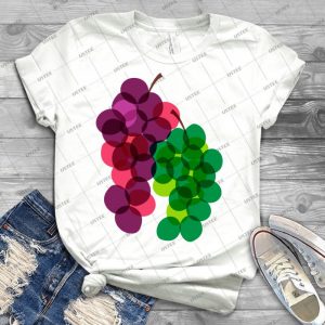 Retro Grapes 32 - Trending Shirt For Women Vintage Retro Tee For Men Kid's T-Shirt Handmade Shirt