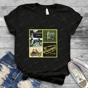 Retro Motorcycle Collage 86 - Trending Shirt For Women Vintage Retro Tee For Men Kid's T-Shirt Handmade Shirt
