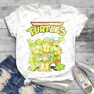 Retro Ninja Turtles 28 - Best Unisex Trending Handmade T-shirt Gift Idea For Men T-shirt For Woman