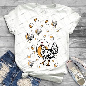 Retro Roseanne Chickens - Best Unisex Trending Handmade T-shirt Gift Idea For Men T-shirt For Woman