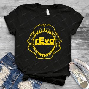 Revo Jaws 90 - Vintage Men's Shirt Tshirt For Women Classic Handmade Shirt Retro Graphic Tee