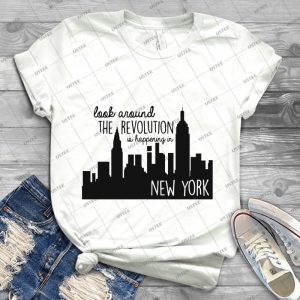 Revolution In Nyc - Best Unisex Trending Handmade T-shirt Gift Idea For Men T-shirt For Woman