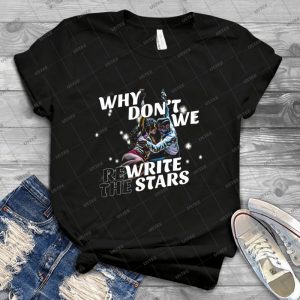 Rewrite The Stars Black - Gift Idea Shirt For Men Tee For Women Classic Retro Vintage Graphic T-Shirt