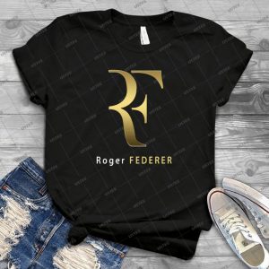 Rf Roger Federer - Best Unisex Trending Handmade T-shirt Gift Idea For Men T-shirt For Woman