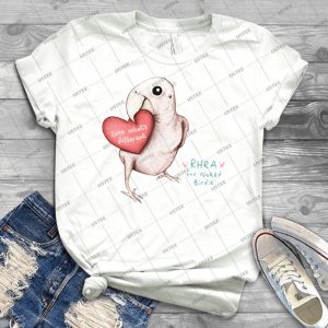 Rhea-Love What S Different - Gift Idea Shirt For Men Tee For Women Classic Retro Vintage Graphic T-Shirt