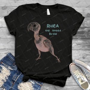 Rhea Der Nackte Piepmatz 77 - Vintage Men's Shirt Tshirt For Women Classic Handmade Shirt Retro Graphic Tee