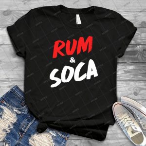Rhum Et Soca 11 - Vintage Men's Shirt Tshirt For Women Classic Handmade Shirt Retro Graphic Tee