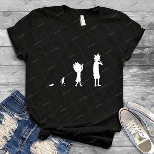 Rick Evolution - Best Unisex Trending Handmade T-shirt Gift Idea For Men T-shirt For Woman