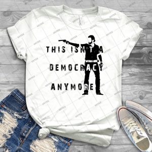 Rick Grimes - The Walking Dead 61 - Vintage Men's Shirt Tshirt For Women Classic Handmade Shirt Retro Graphic Tee