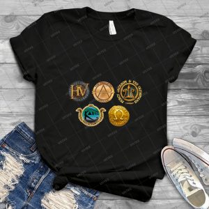 Rick Riordan Logo S - Vintage Men's Shirt Tshirt For Women Classic Handmade Shirt Retro Graphic Tee