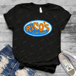 Rico S Surf Shop - Gift Idea Shirt For Men Tee For Women Classic Retro Vintage Graphic T-Shirt