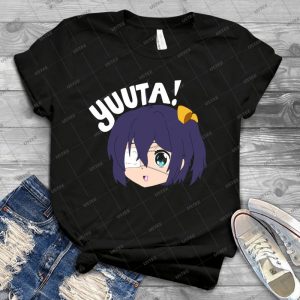 Rikka Takanashi-Yuuta - Vintage Men's Shirt Tshirt For Women Classic Handmade Shirt Retro Graphic Tee