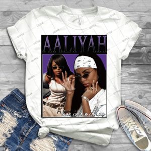 Rip Aaliyah 90s R&B - Best Unisex Trending Handmade T-shirt Gift Idea For Men T-shirt For Woman