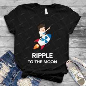 Ripple Coin To The Moon 62 - Trending Shirt For Women Vintage Retro Tee For Men Kid's T-Shirt Handmade Shirt