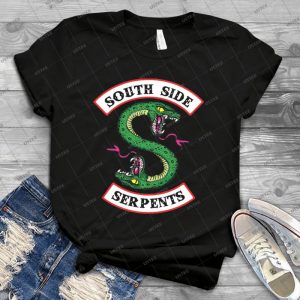 Riverdale-South Side Serpents T-Shirt - Best Unisex Trending Handmade T-shirt Gift Idea For Men T-shirt For Woman
