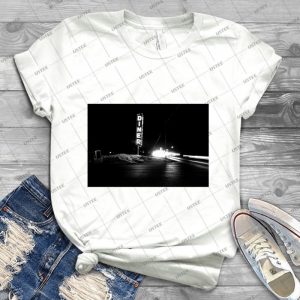 Roadside Diner 15 - Trending Shirt For Women Vintage Retro Tee For Men Kid's T-Shirt Handmade Shirt