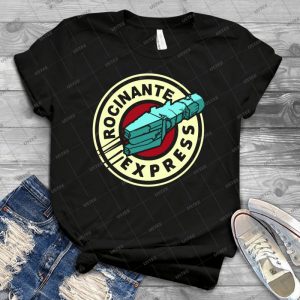Rocinante Express - Vintage Men's Shirt Tshirt For Women Classic Handmade Shirt Retro Graphic Tee