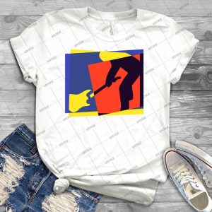 Rock Guitar Smash - Trending Shirt For Women Vintage Retro Tee For Men Kid's T-Shirt Handmade Shirt
