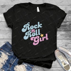 Rock N Roll Girl - Best Unisex Trending Handmade T-shirt Gift Idea For Men T-shirt For Woman