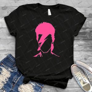 Rock N Roll Star #pink - Vintage Men's Shirt Tshirt For Women Classic Handmade Shirt Retro Graphic Tee