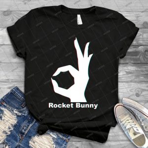 Rocket Bunny-3d Logo - Best Unisex Trending Handmade T-shirt Gift Idea For Men T-shirt For Woman